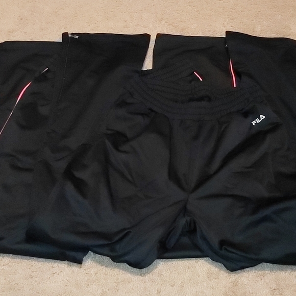 Fila Pants - 2 pairs women's Fila track pants, size small